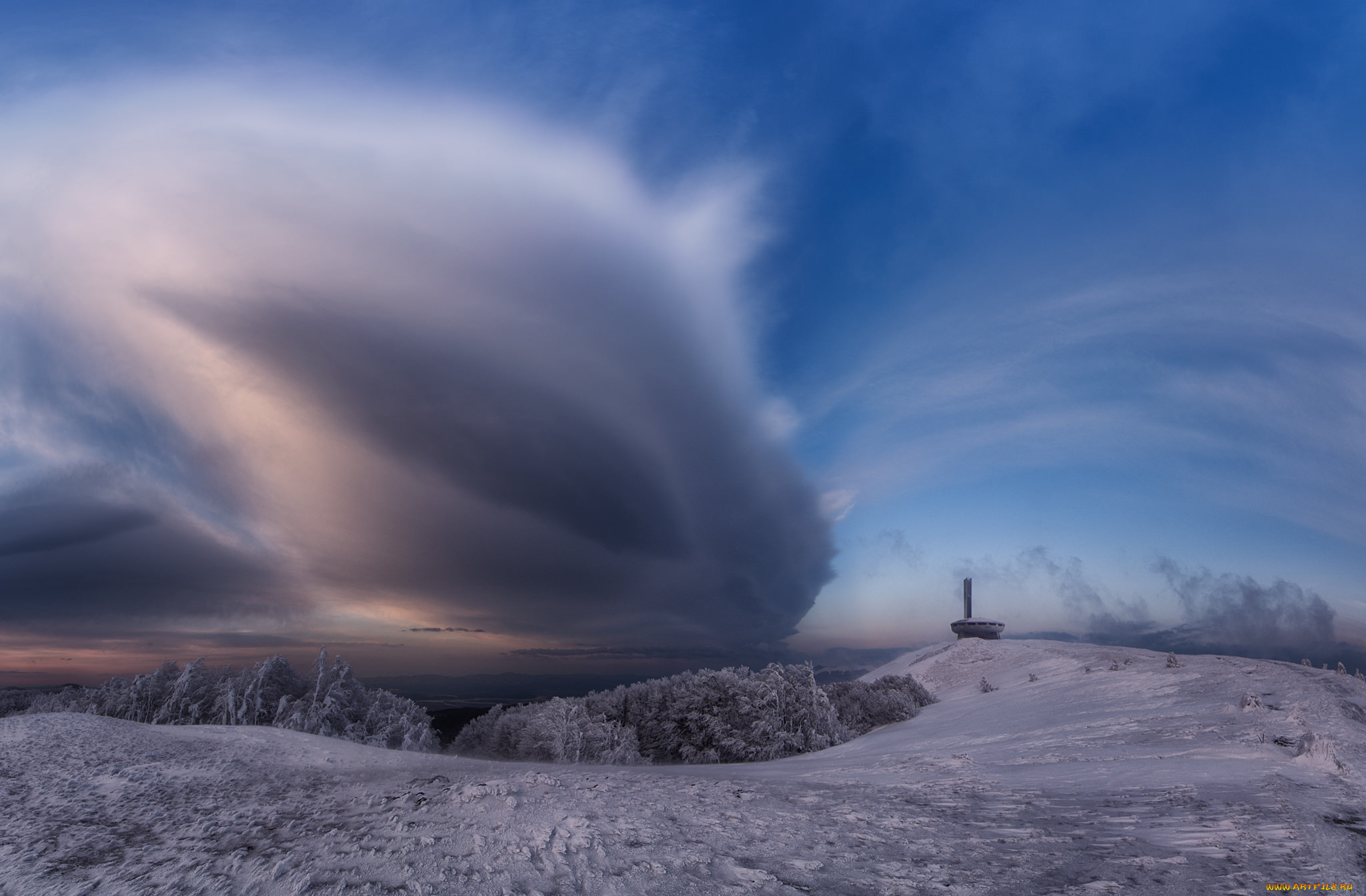 природа, облака, простор