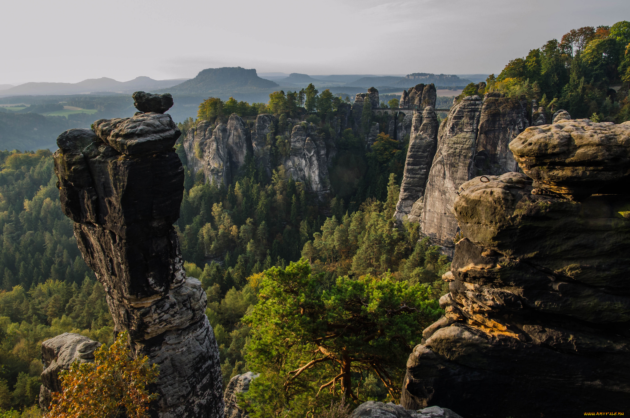 природа, горы, простор