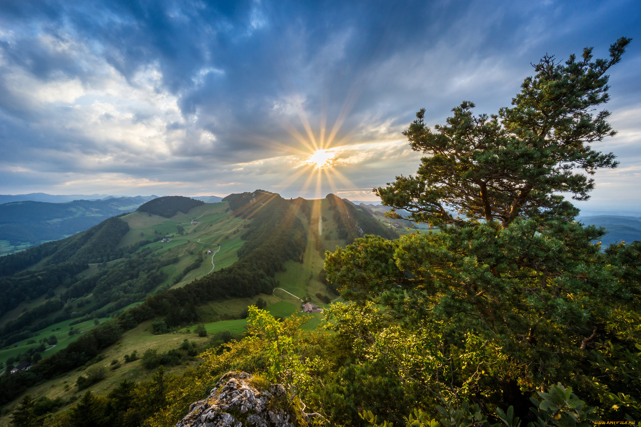 природа, восходы, закаты, простор