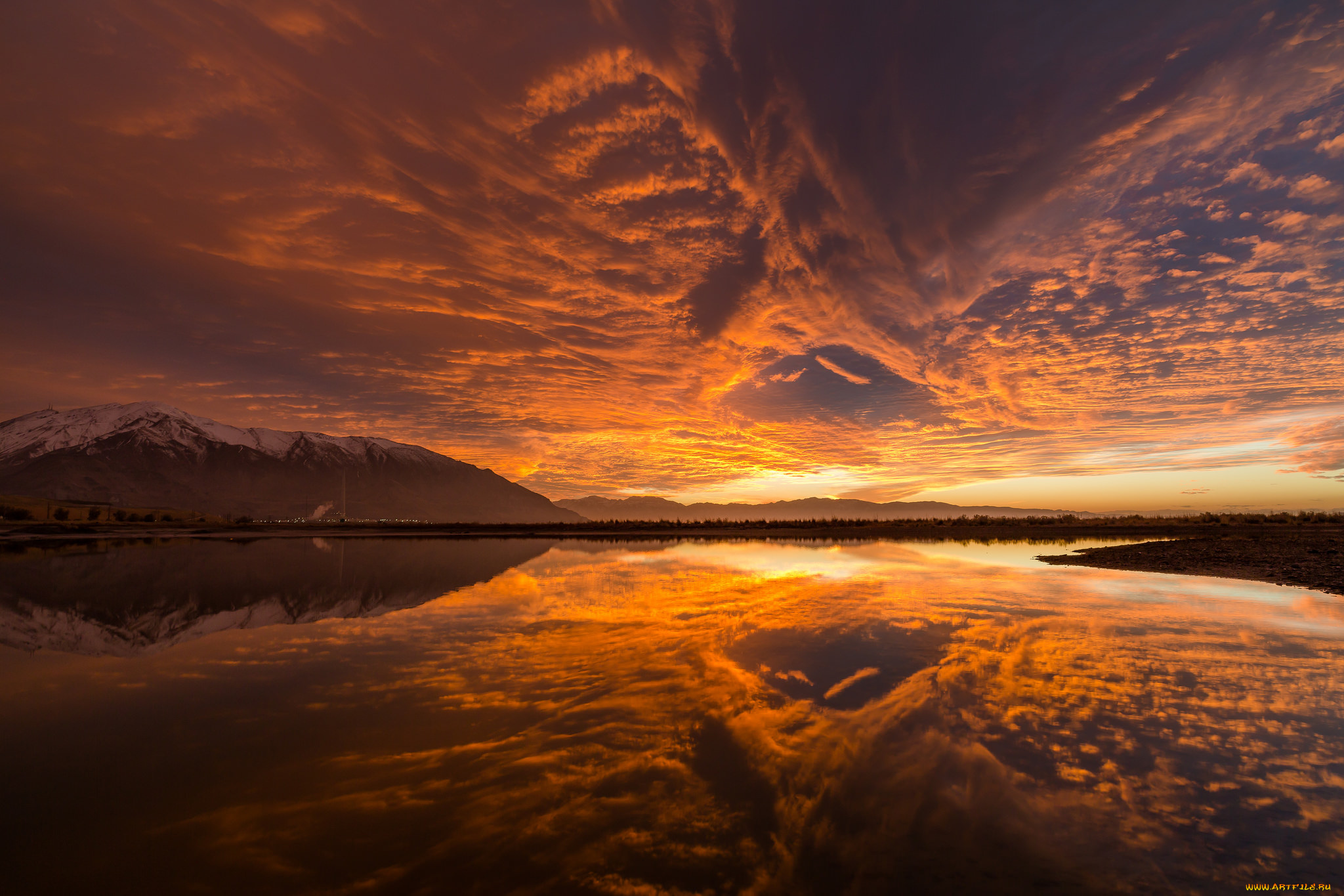 природа, восходы, закаты, простор