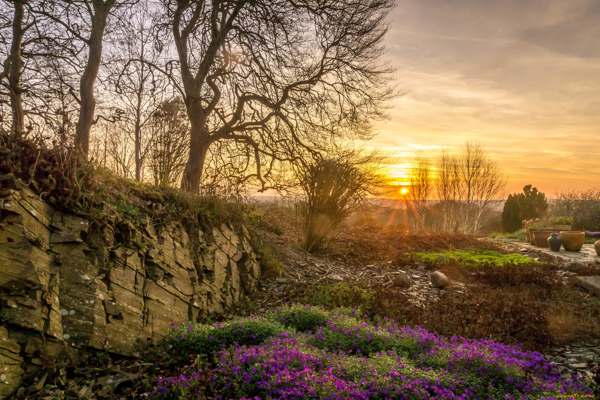 природа, восходы, закаты, простор