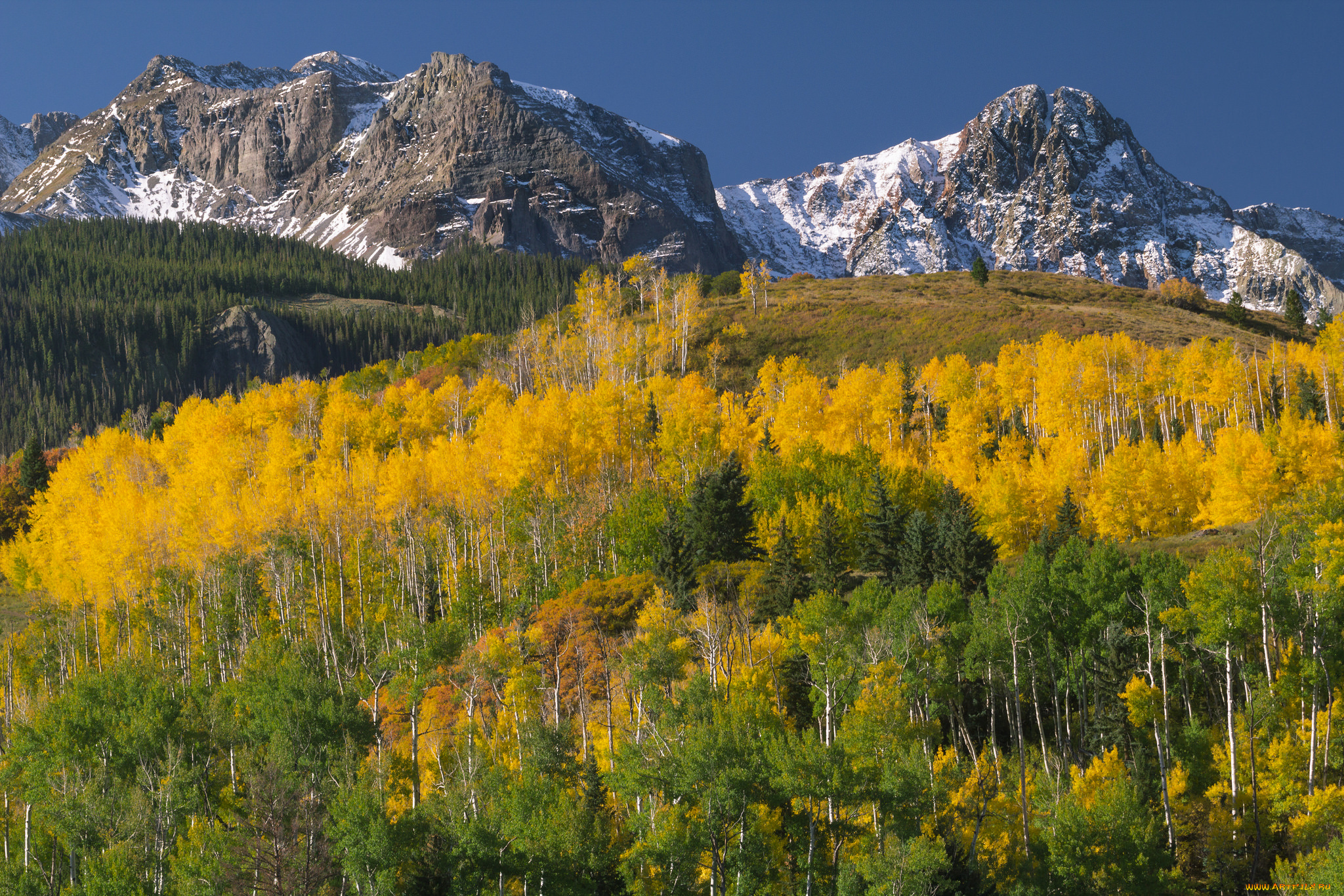 природа, горы, простор