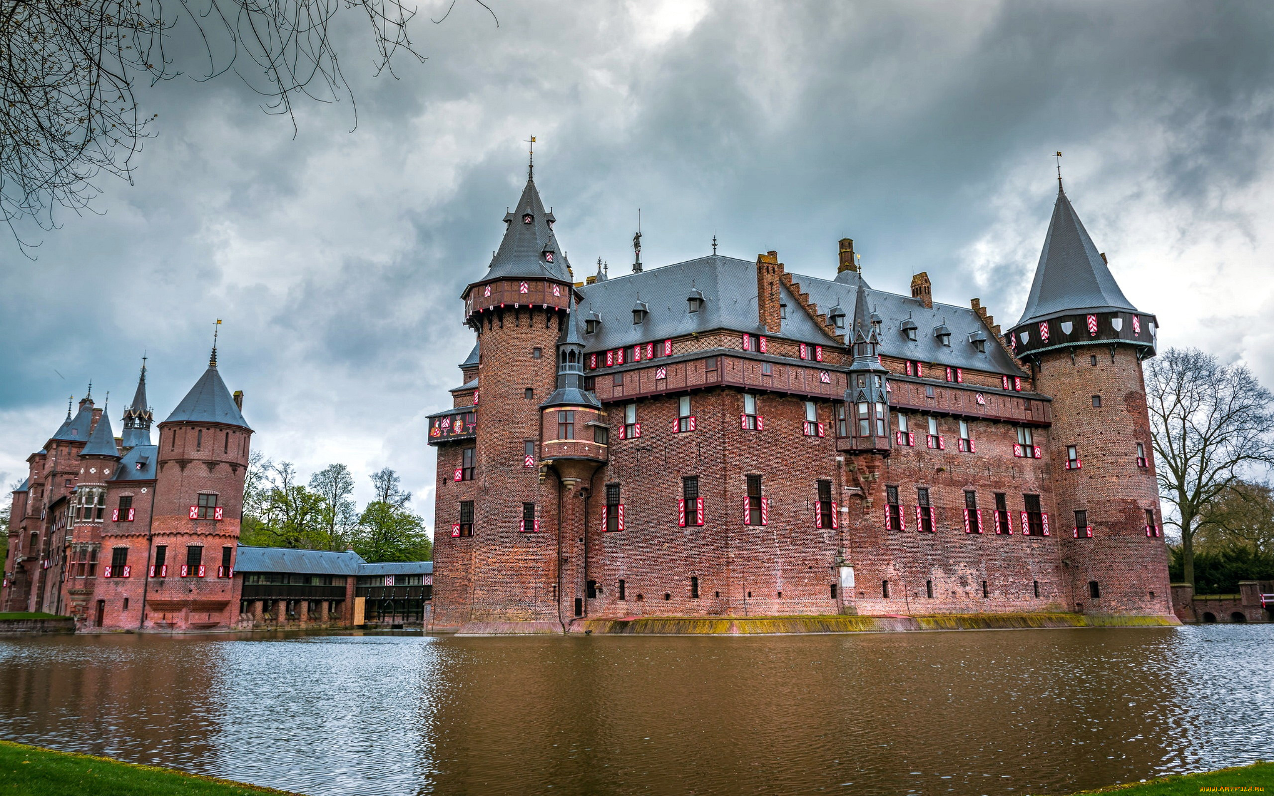 de, haar, castle, , netherlands, города, замки, нидерландов, de, haar, castle, netherlands
