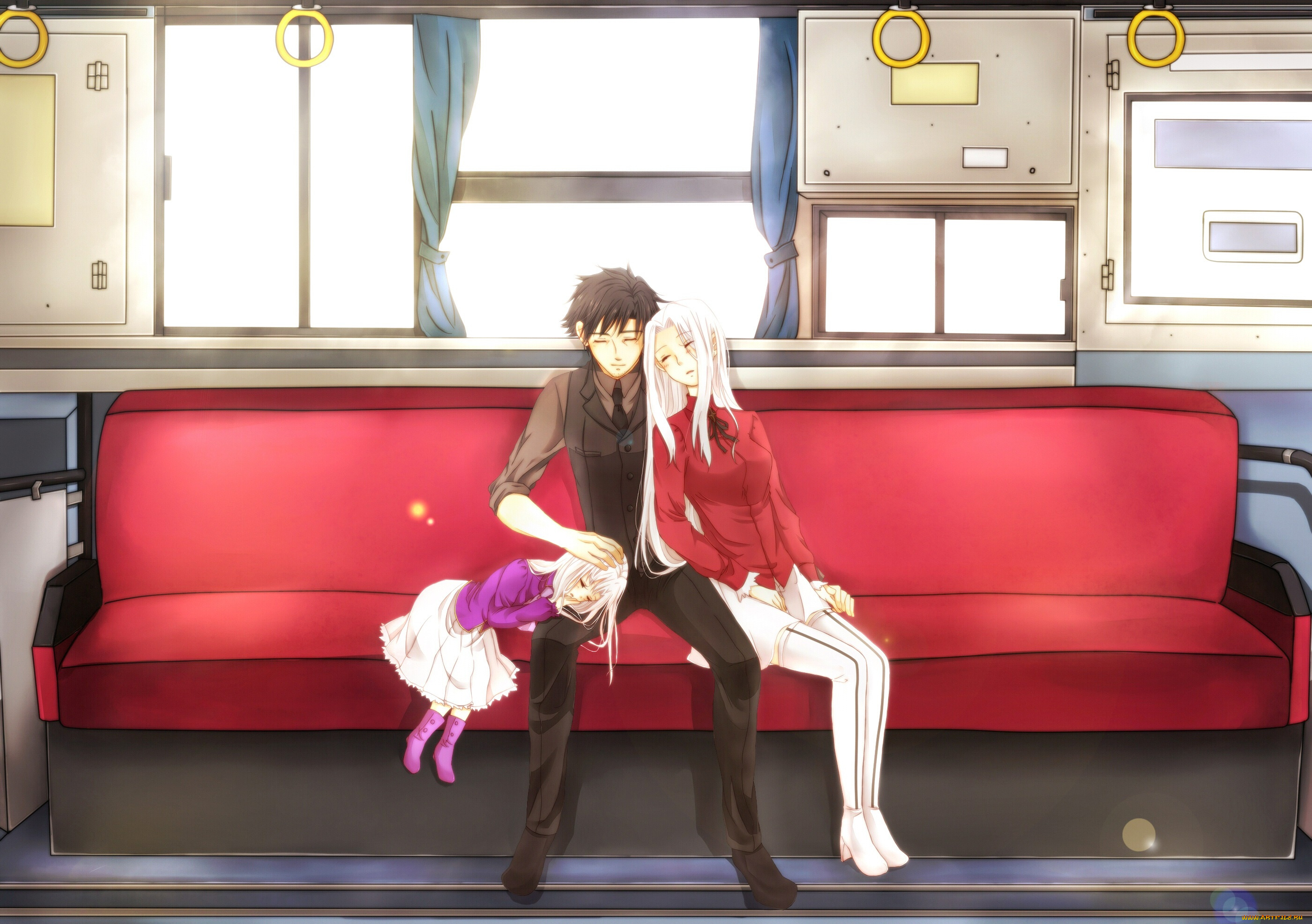 аниме, fate, zero, судьба, начало