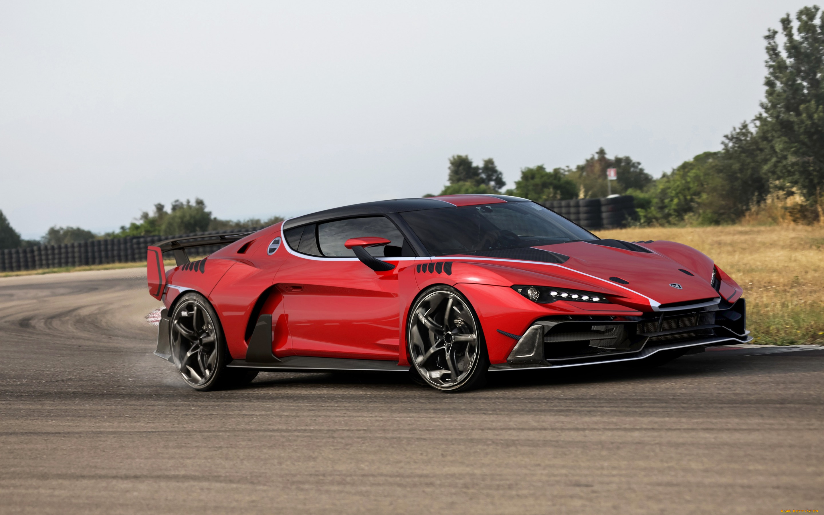 автомобили, italdesign, суперкар, zerouno, скорость, дорога