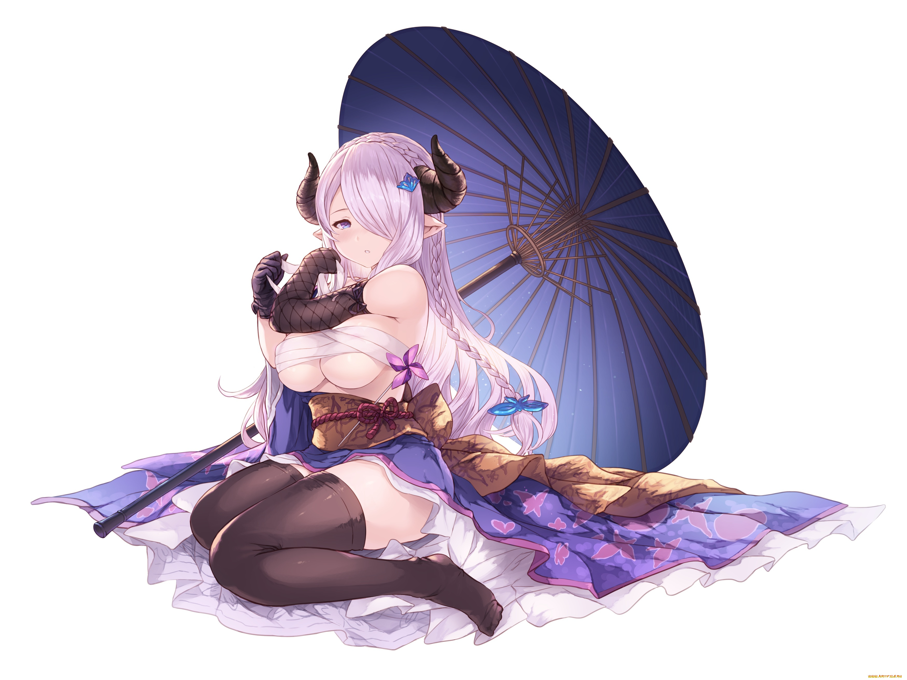 аниме, granblue, fantasy, narumeia
