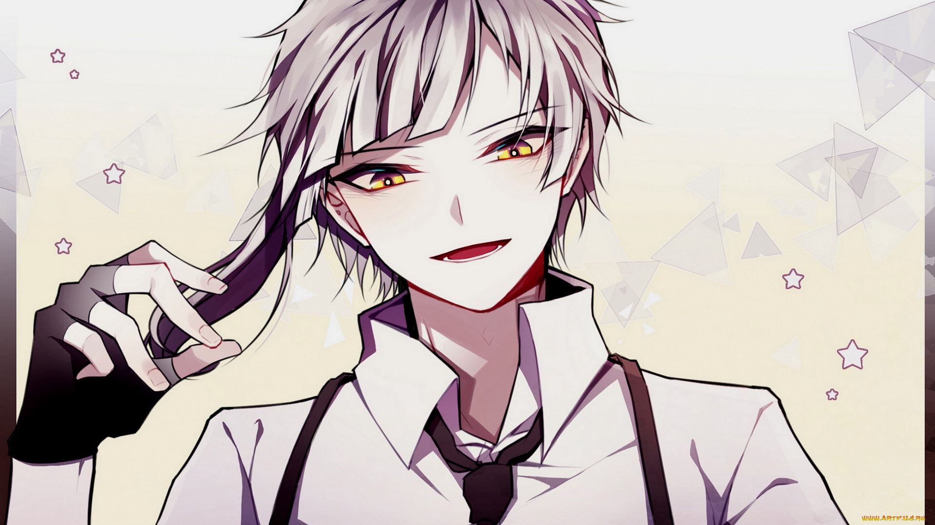 аниме, bungou, stray, dogs, бродячие, псы, литературные, гении