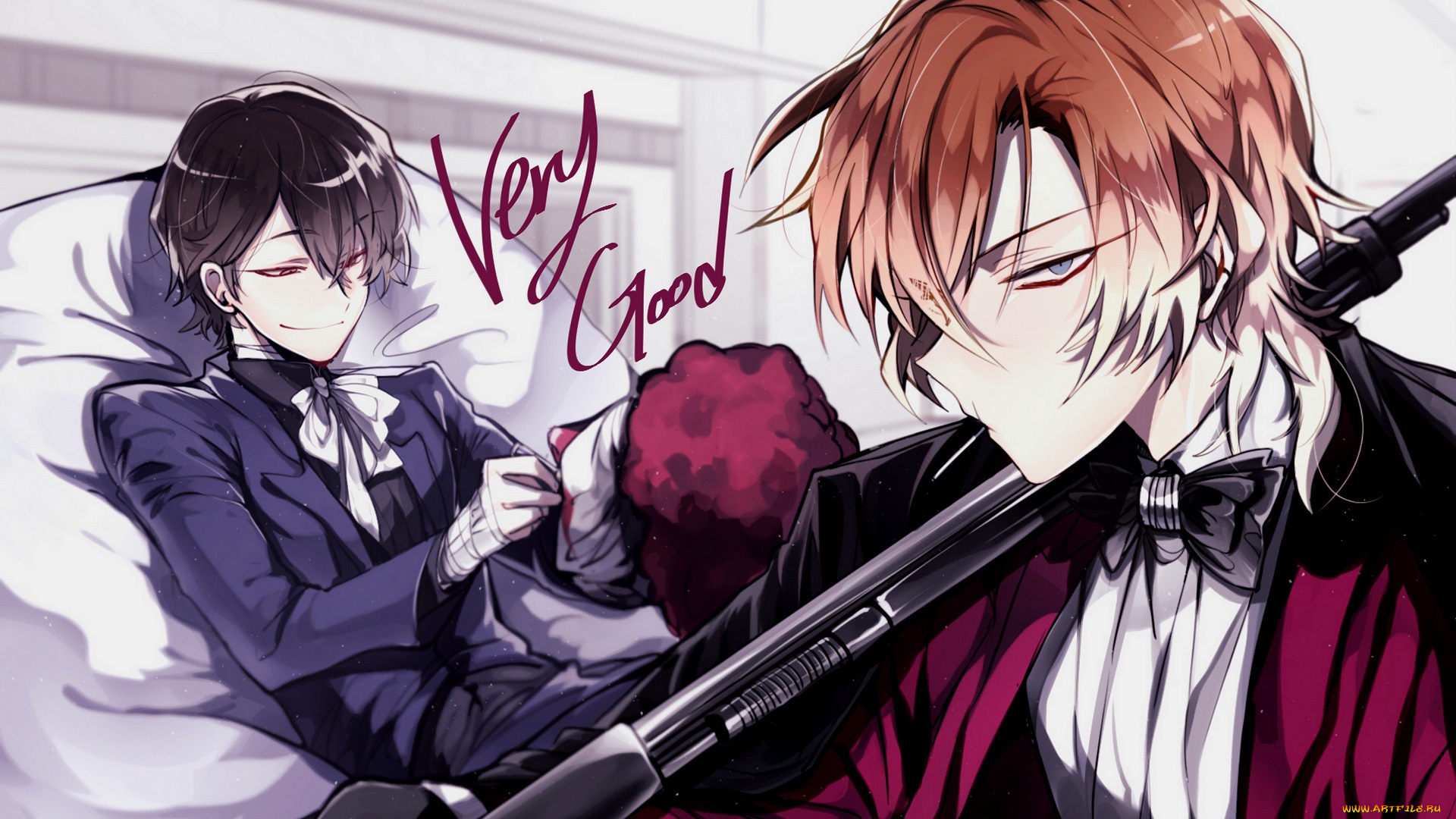 аниме, bungou, stray, dogs, бродячие, псы, литературные, гении