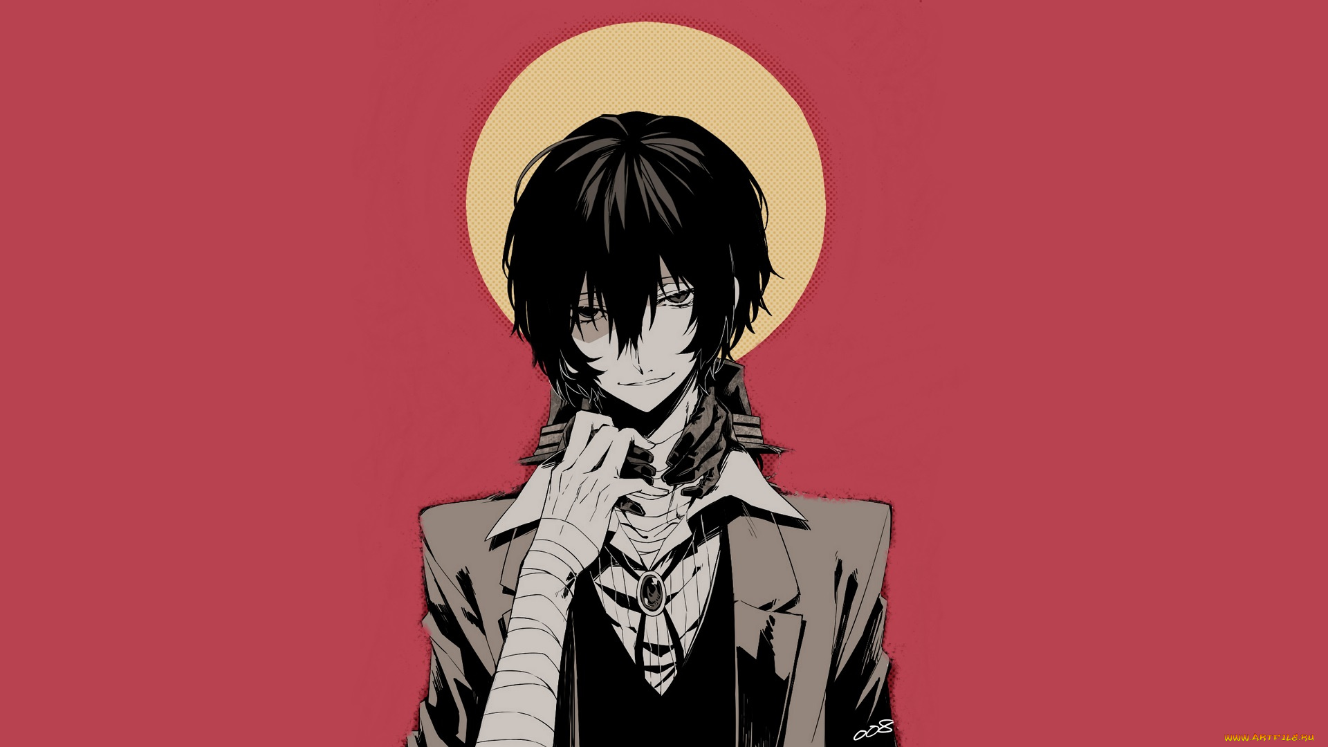 аниме, bungou, stray, dogs, бродячие, псы, литературные, гении