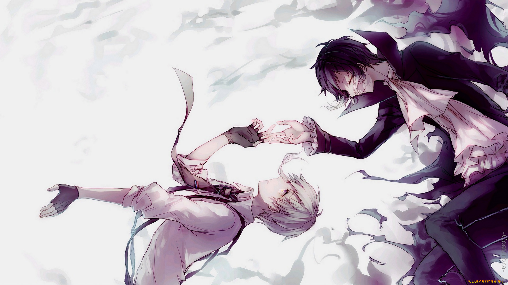 аниме, bungou, stray, dogs, бродячие, псы, литературные, гении