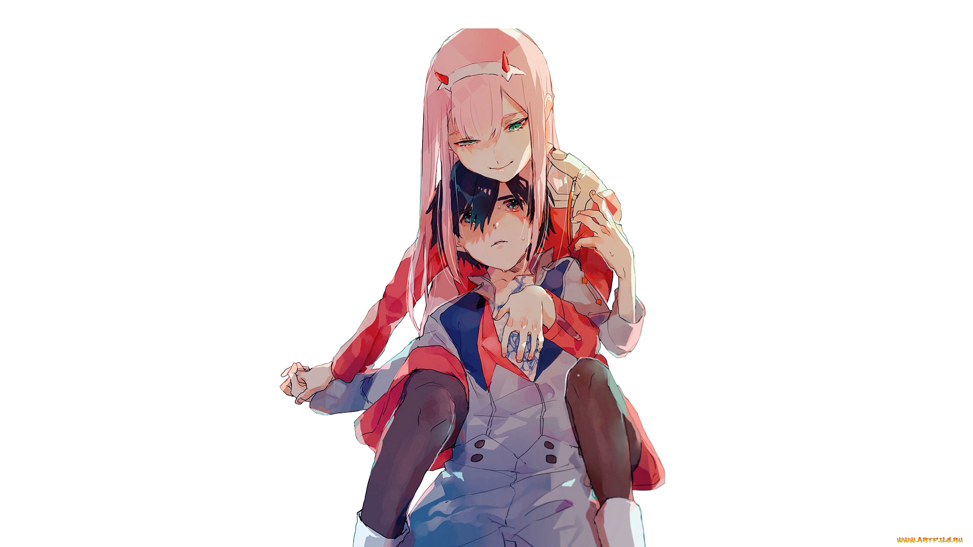 аниме, darling, in, the, frankxx, девушка, милый, во, франксе, darling, in, the, frankxx