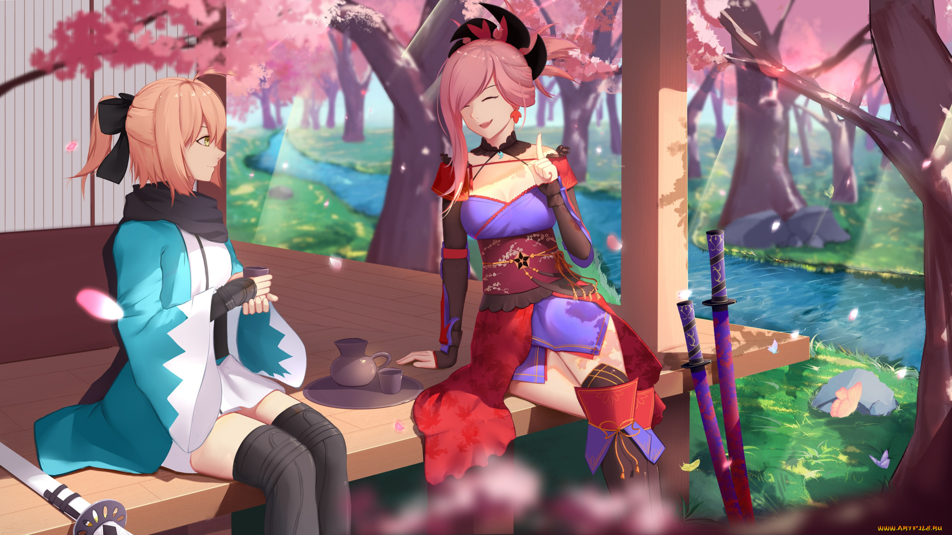 аниме, fate, stay, night, , grand, order, , apocrypha, девушки