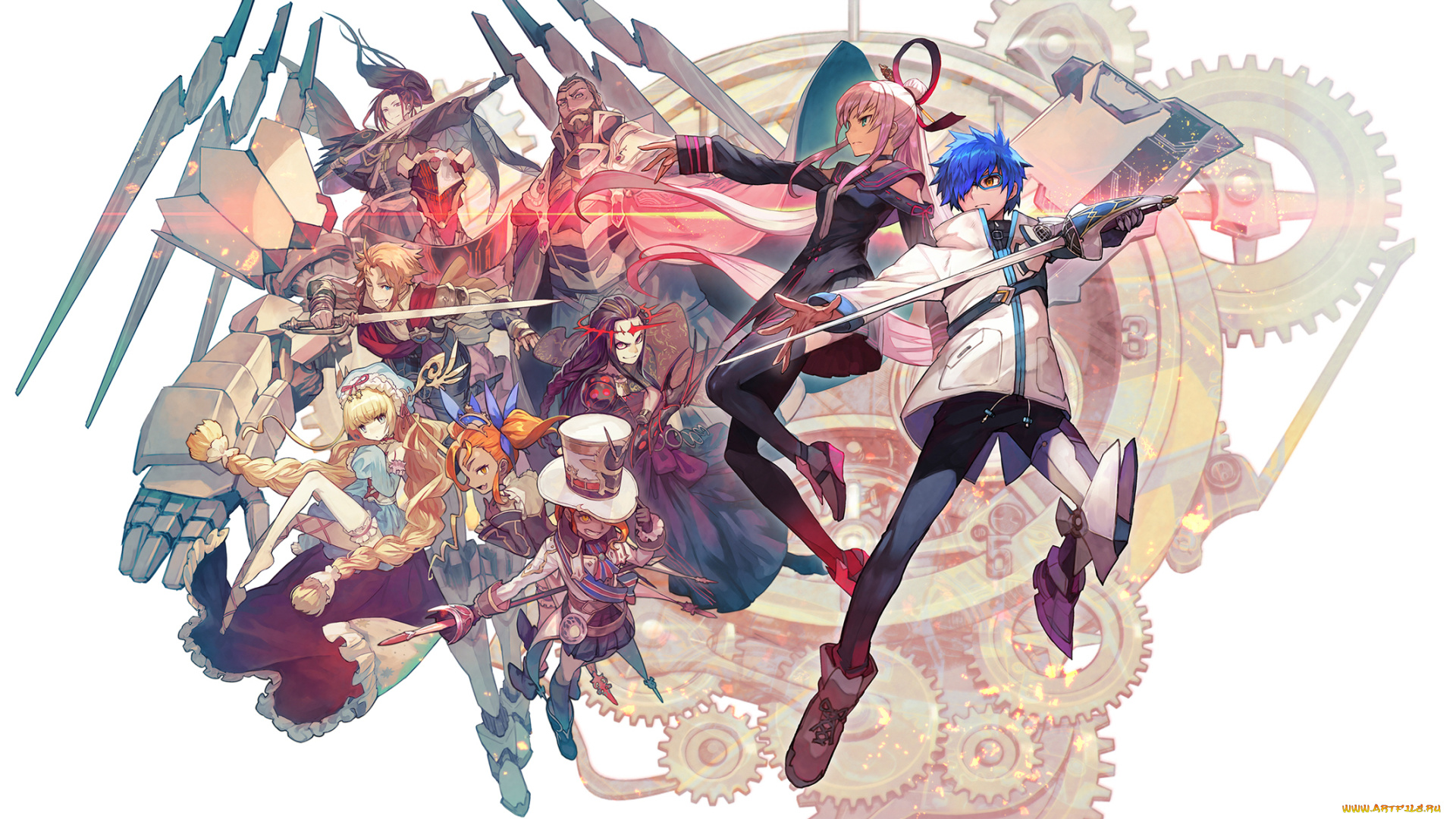 аниме, fate, stay, night, , grand, order, , apocrypha, персонажи