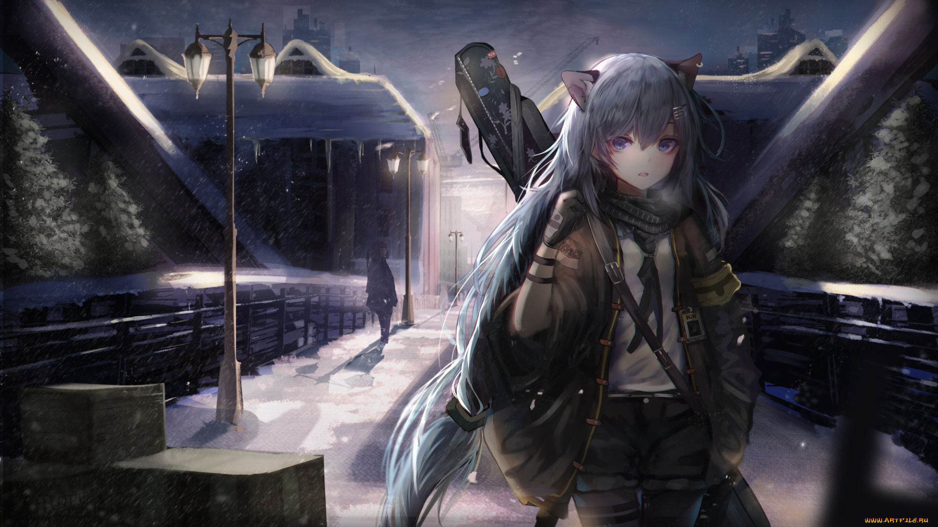 аниме, girls, frontline, девушка