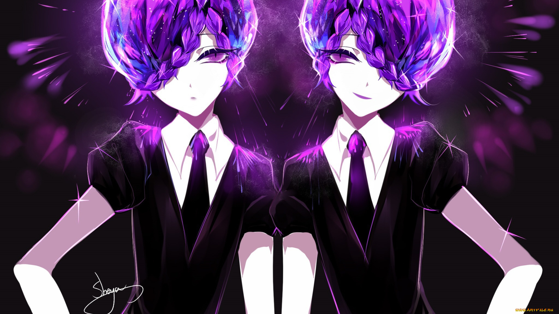 аниме, houseki, no, kuni, девушка