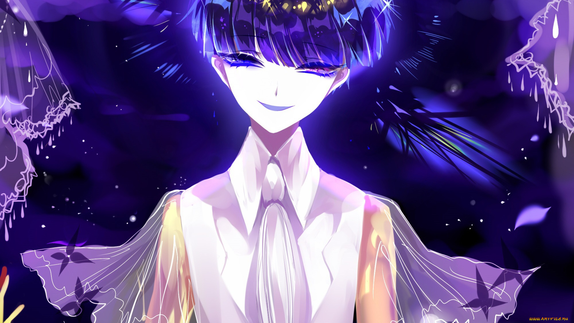 аниме, houseki, no, kuni, девушка