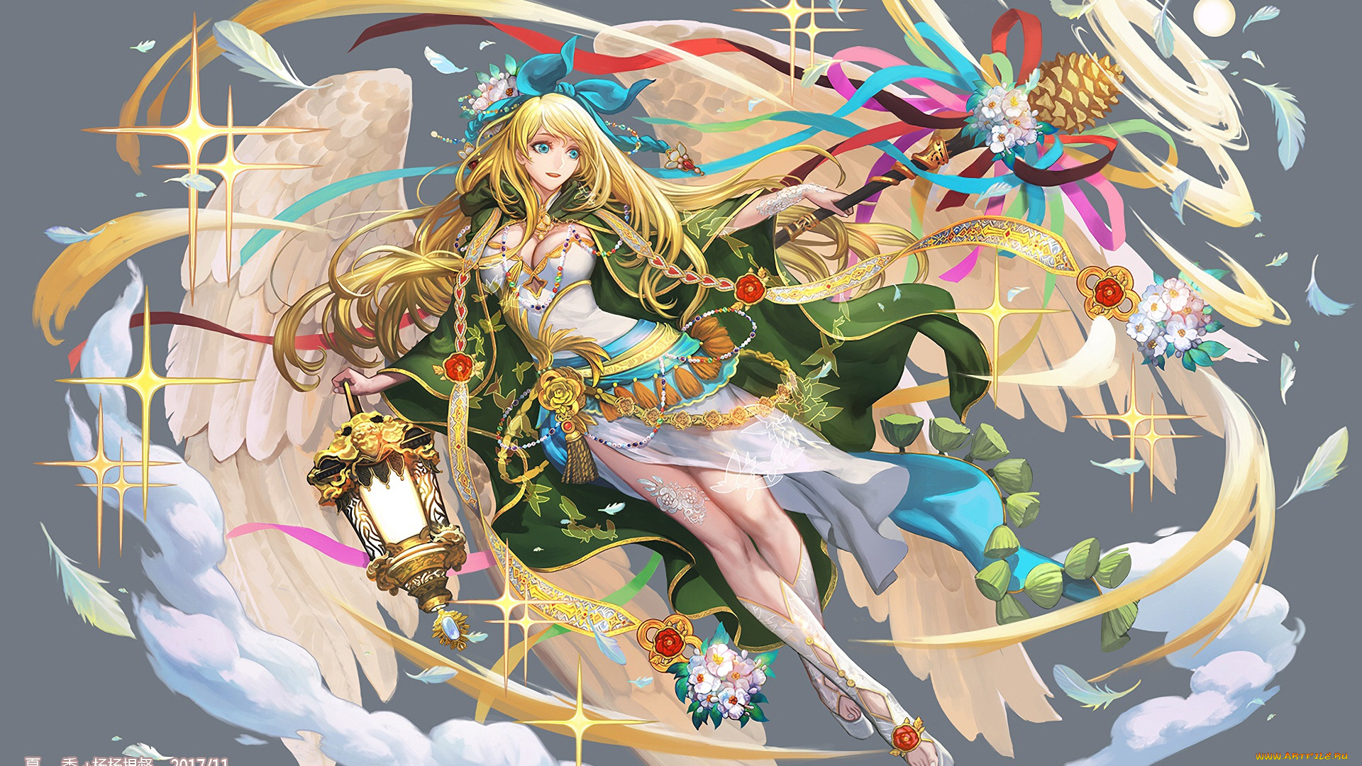 аниме, магия, , колдовство, , halloween, девушка