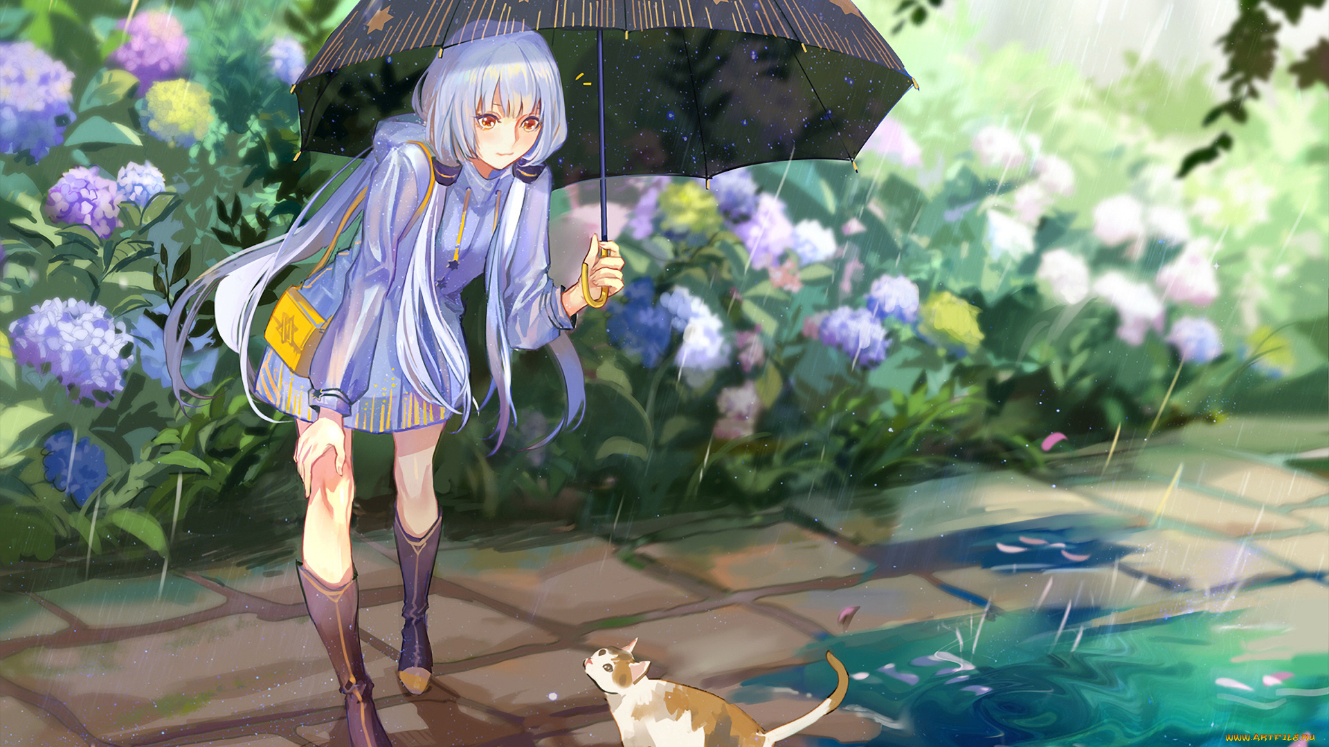 аниме, vocaloid, девушка