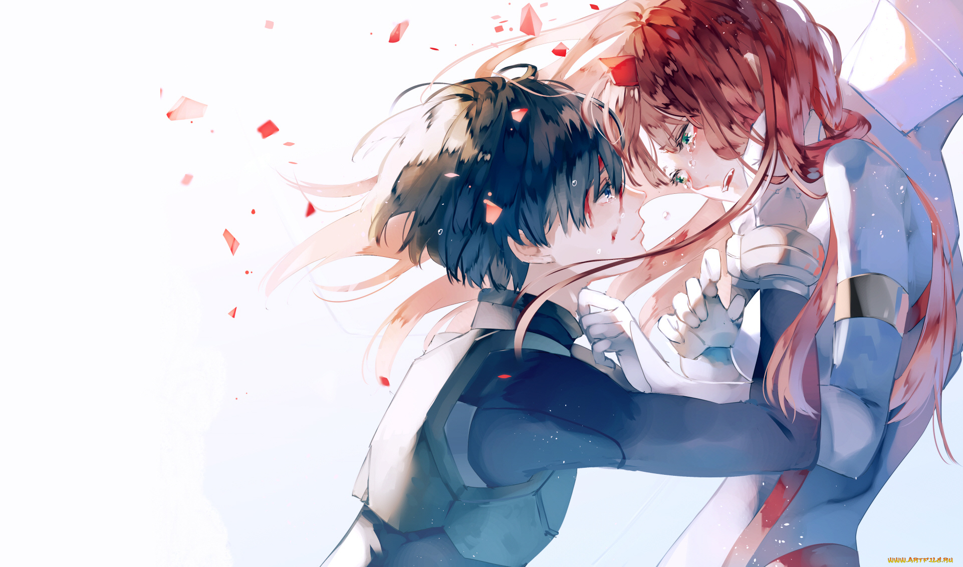 аниме, darling, in, the, frankxx, девушка, милый, во, франксе, darling, in, the, frankxx