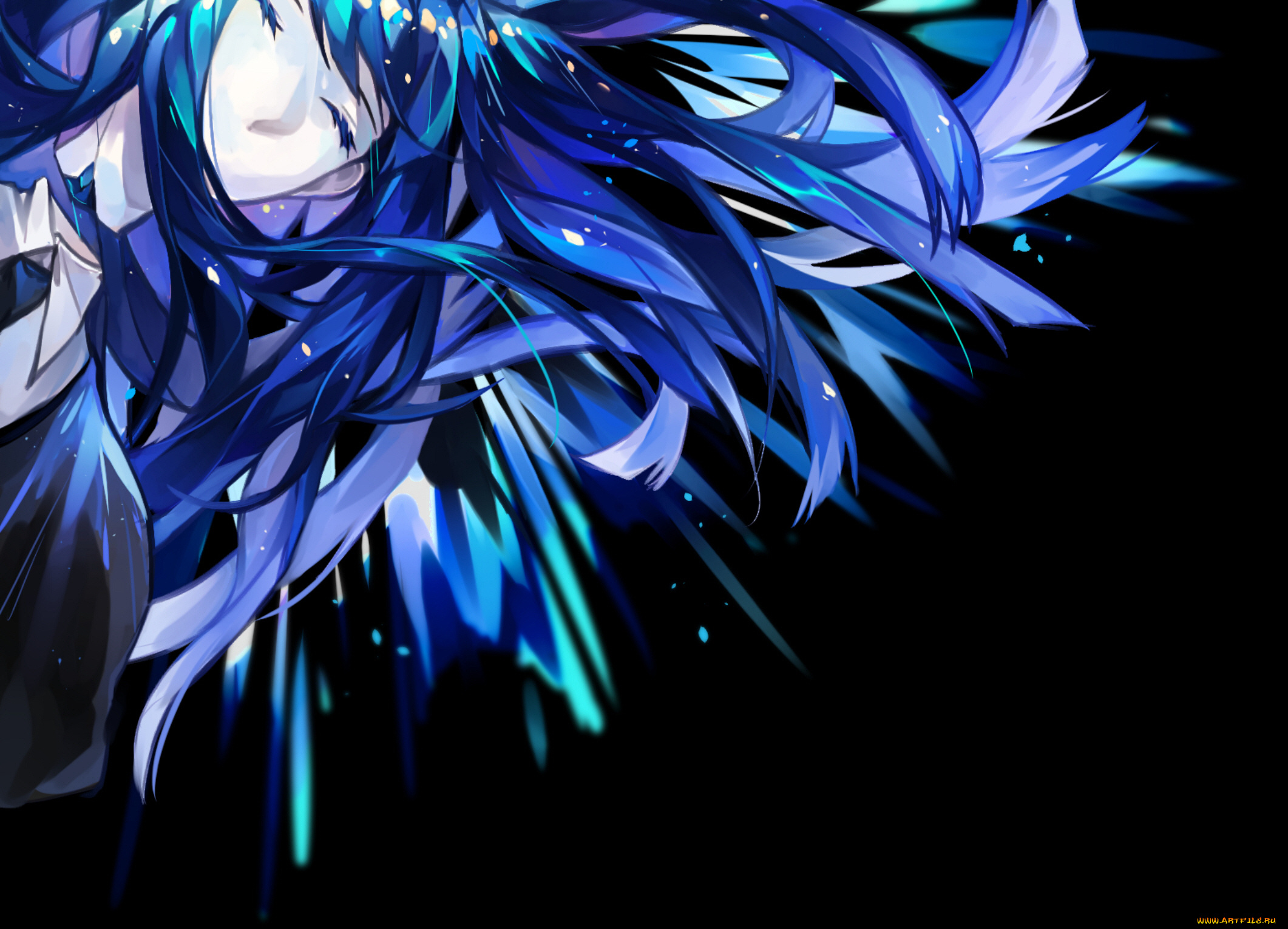 аниме, houseki, no, kuni, девушка