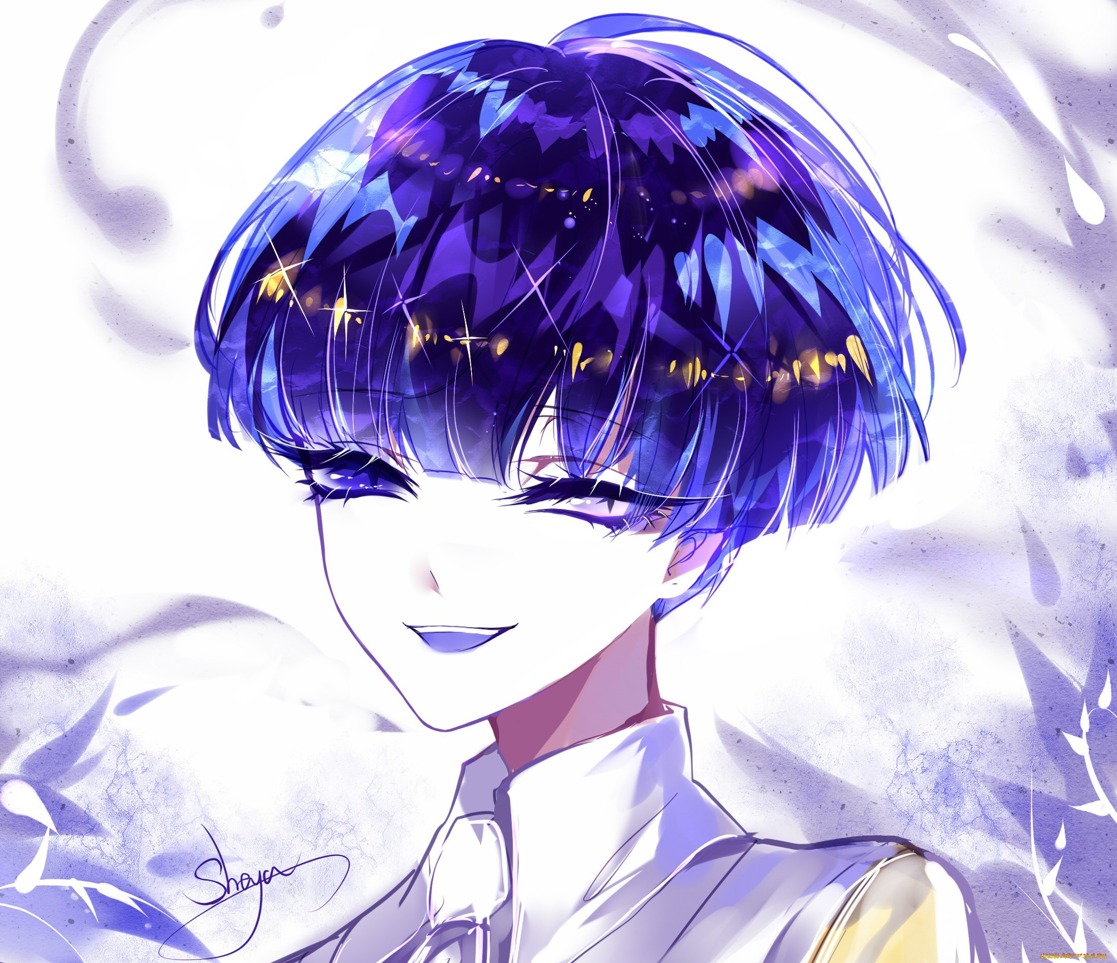 аниме, houseki, no, kuni, девушка