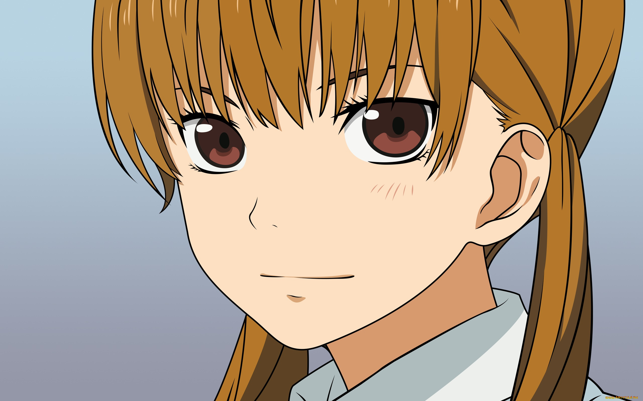 аниме, unknown, , другое, , взгляд, фон, девушка