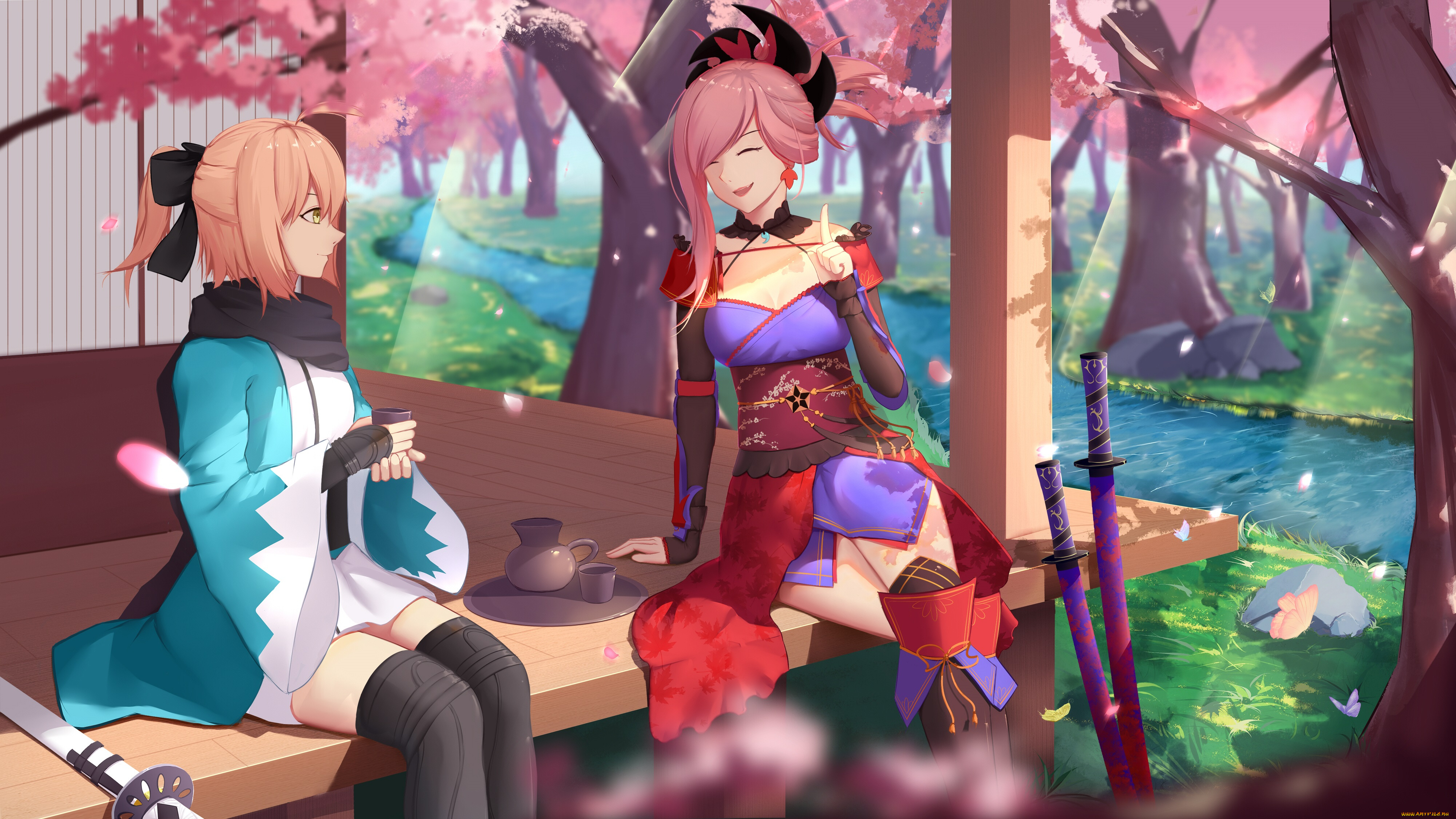 аниме, fate, stay, night, , grand, order, , apocrypha, девушки