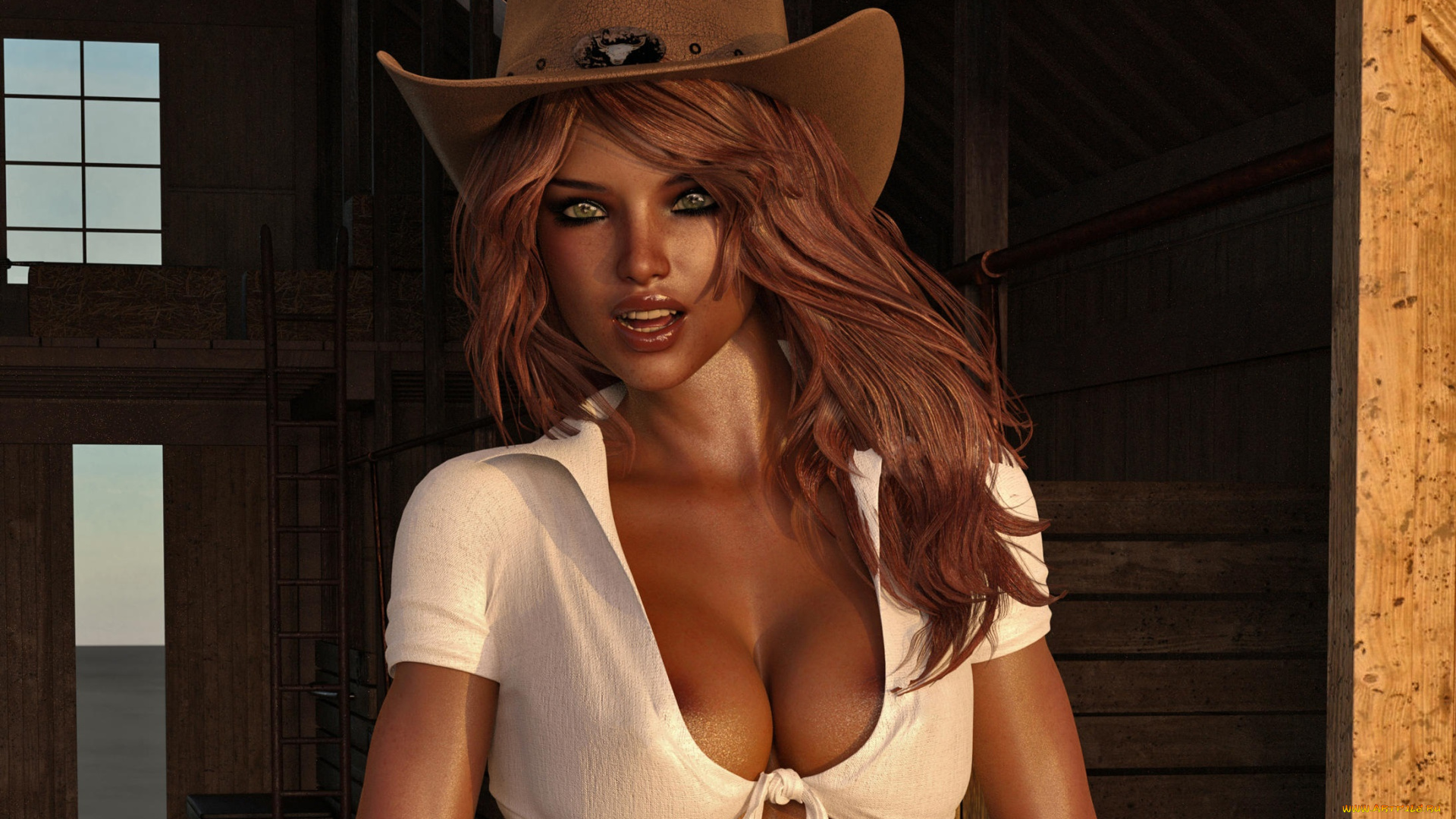 3д, графика, люди, , people, фон, взгляд, девушка