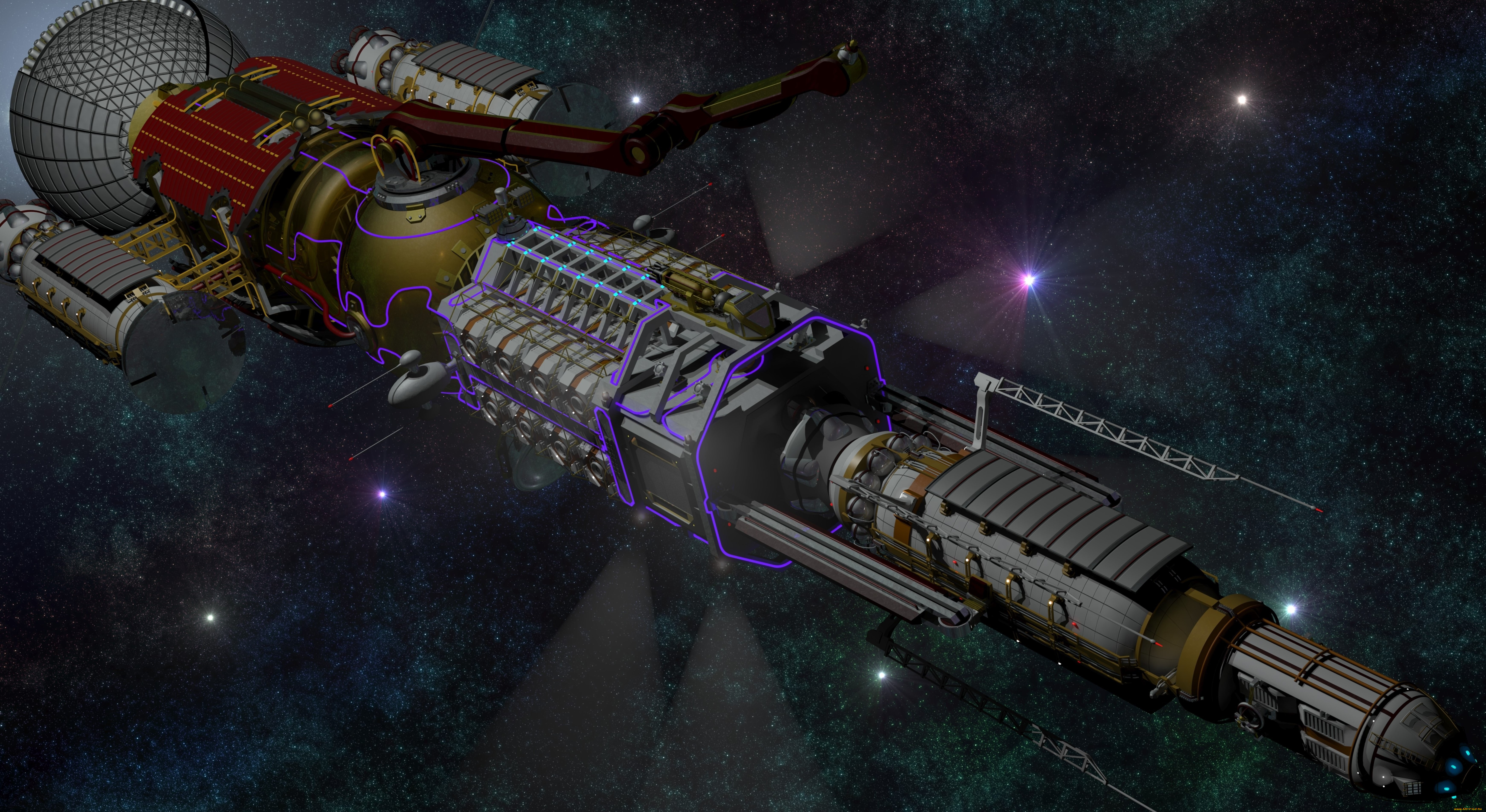 3д, графика, космические, корабли, , звездолеты, , spaceships, , starships, галактика, звезды, планеты, космический, корабль