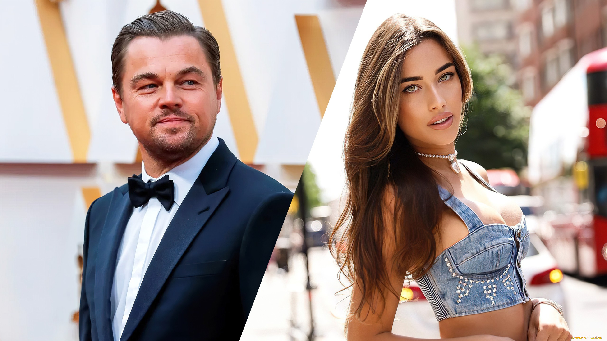 разное, люди, леонардо, дикаприо, мария, берегова, актер, мужчина, модель, коллаж