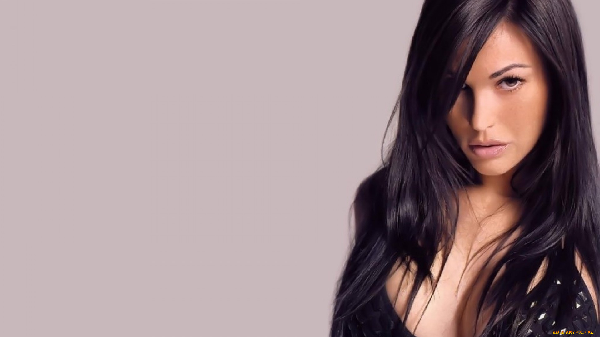 девушки, federica, ridolfi, брюнетка, лицо, купальник