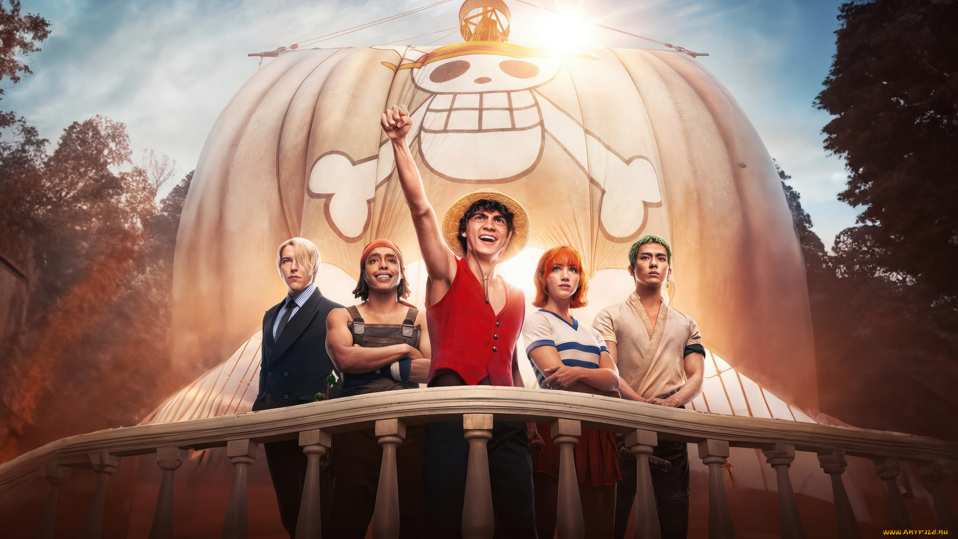 one, piece, , сериал, 2023, –, , кино, фильмы, сериал, one, piece, фэнтези, комедия, боевик, netflix, inaki, godoy, emily, rudd, mackenyu