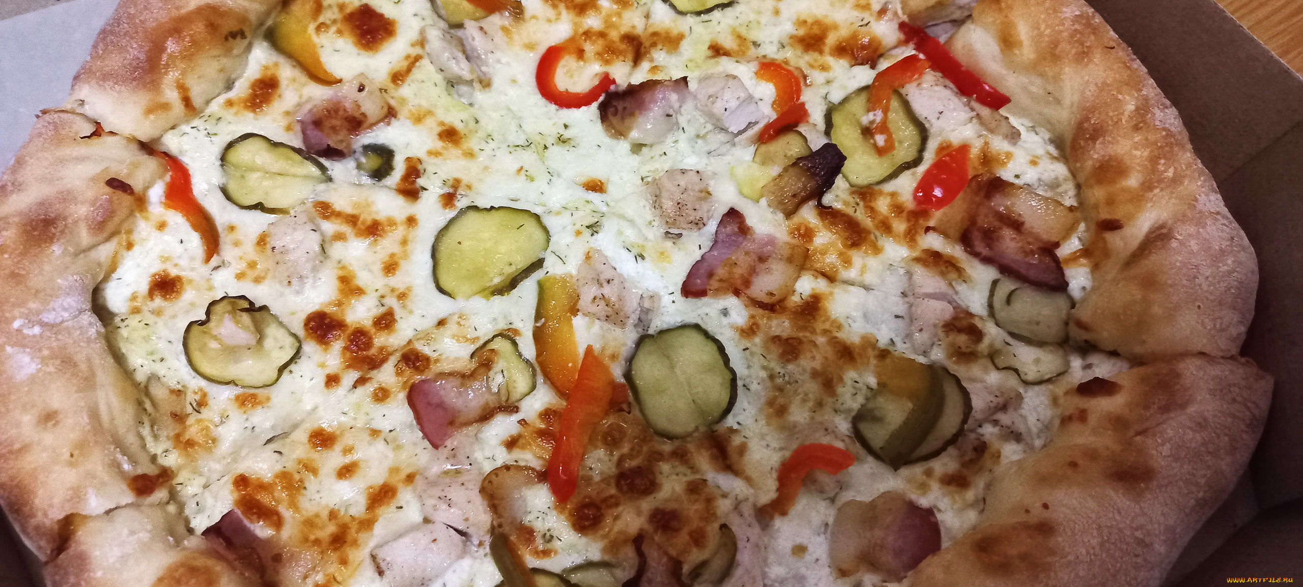 еда, пицца, огурцы, сыр, макро