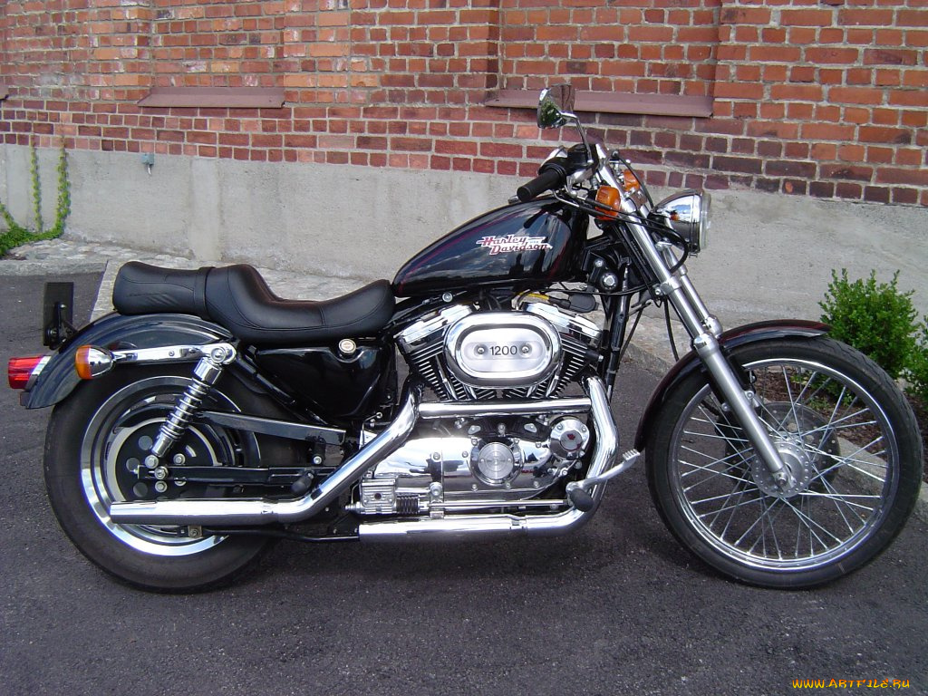 мотоциклы, harley, davidson