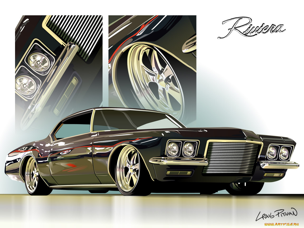 riviera, автомобили, buick