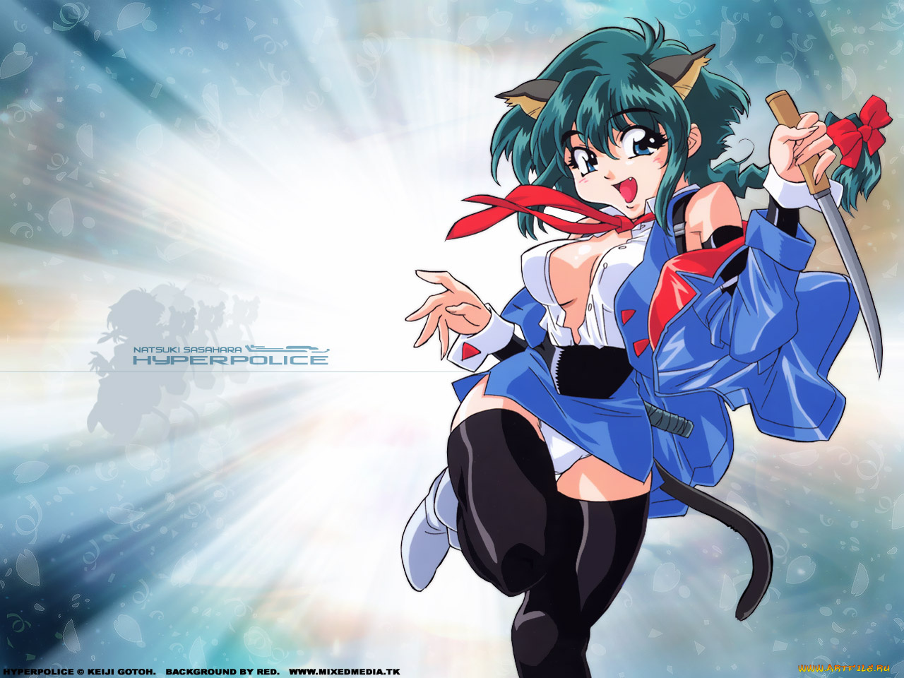 аниме, hyper, police