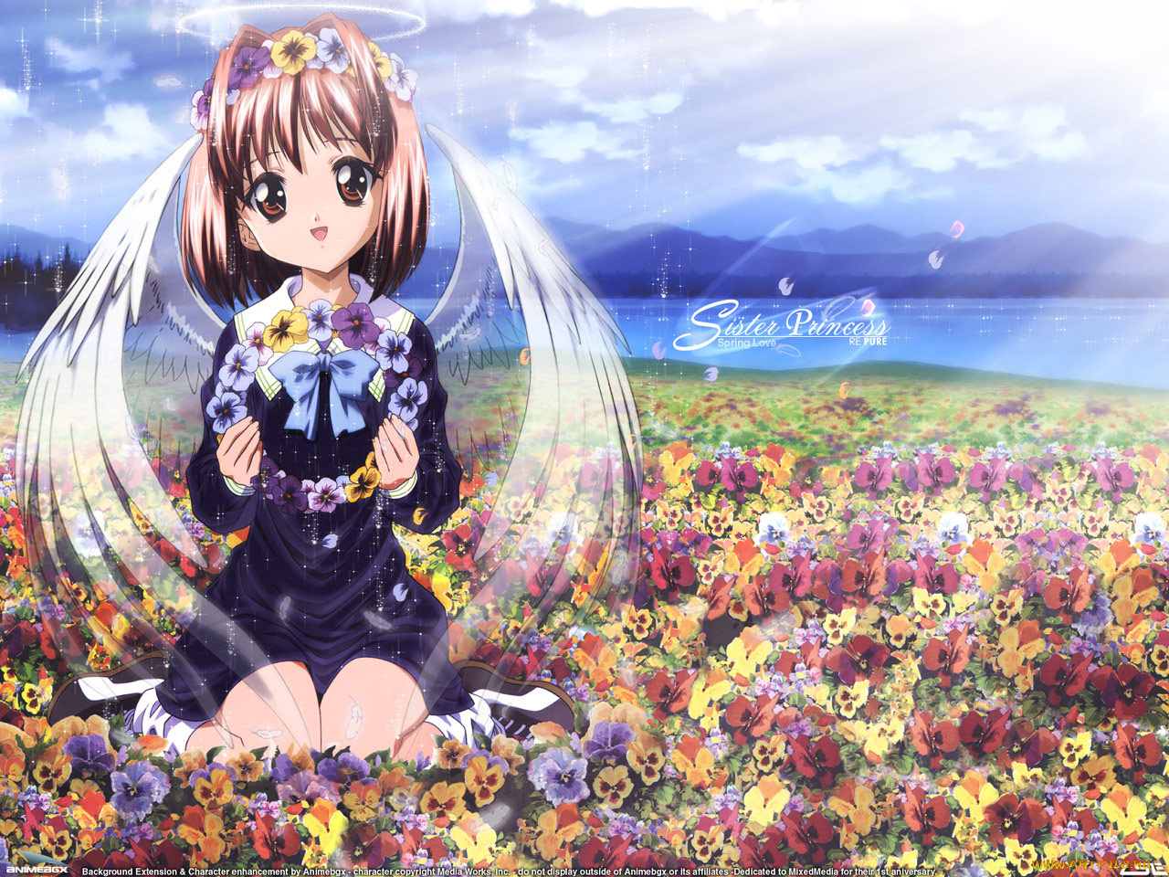 аниме, sister, princess