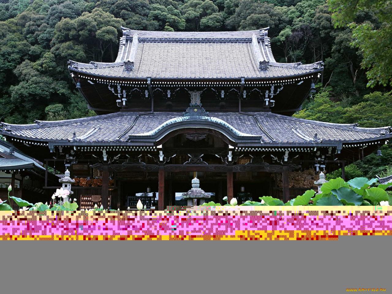 города, буддистские, другие, храмы