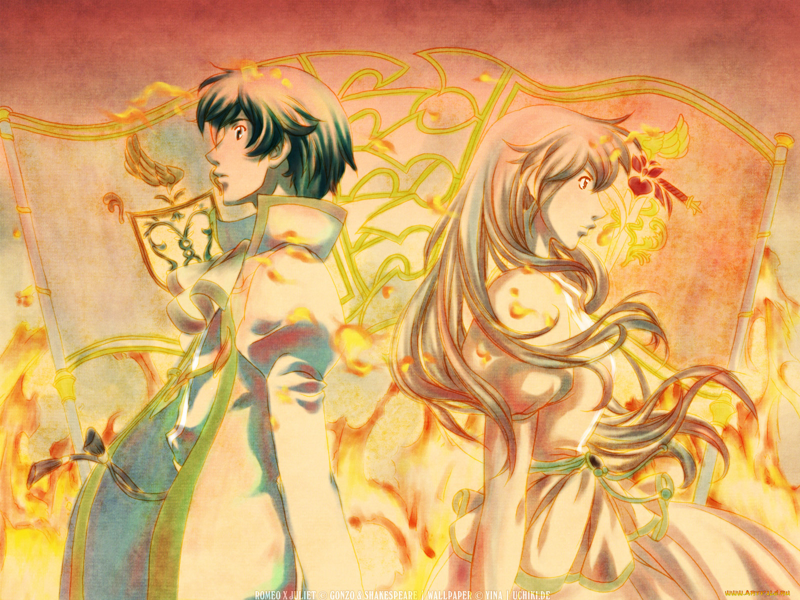 аниме, romeo, juliet