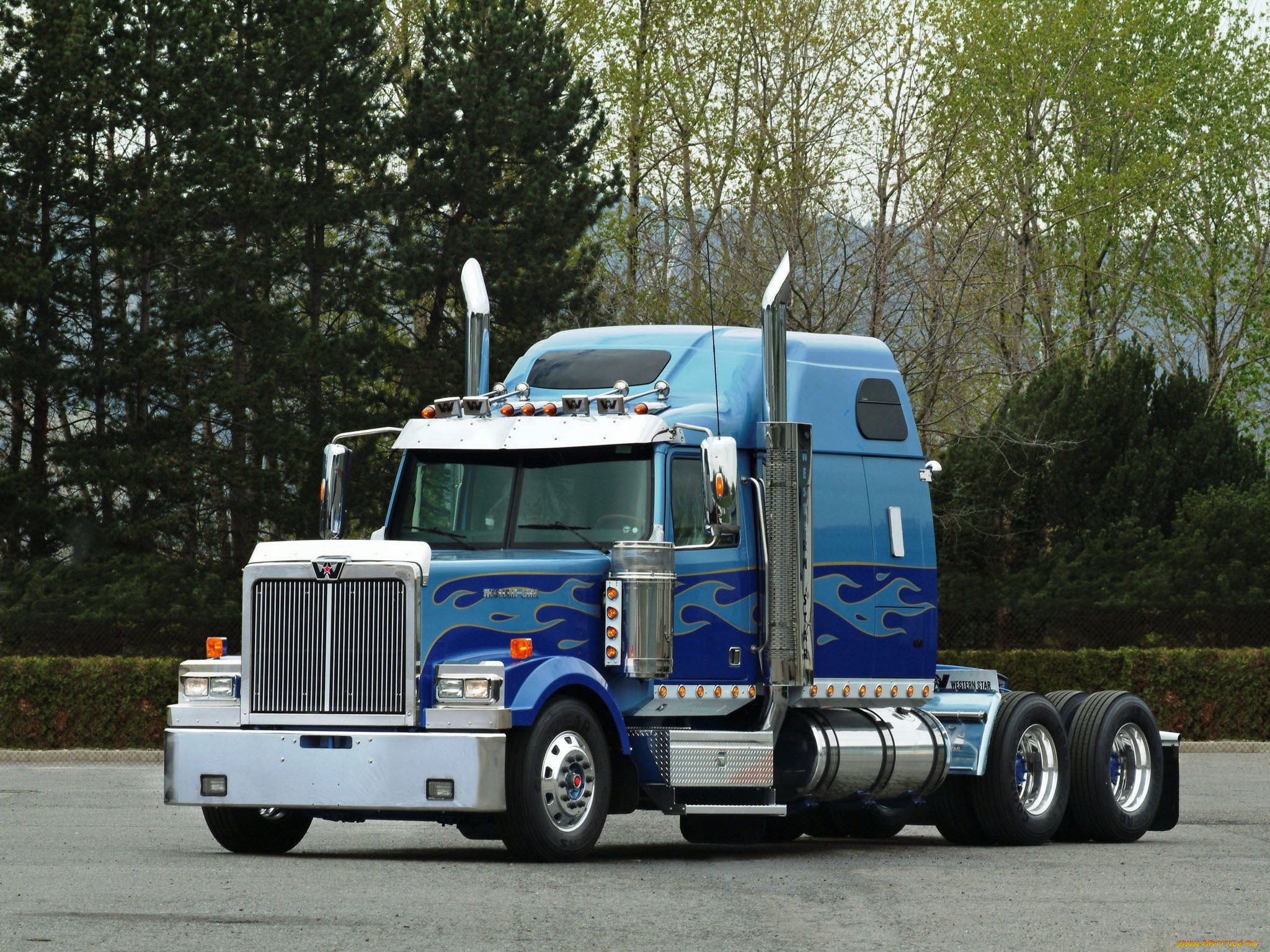 автомобили, western, star