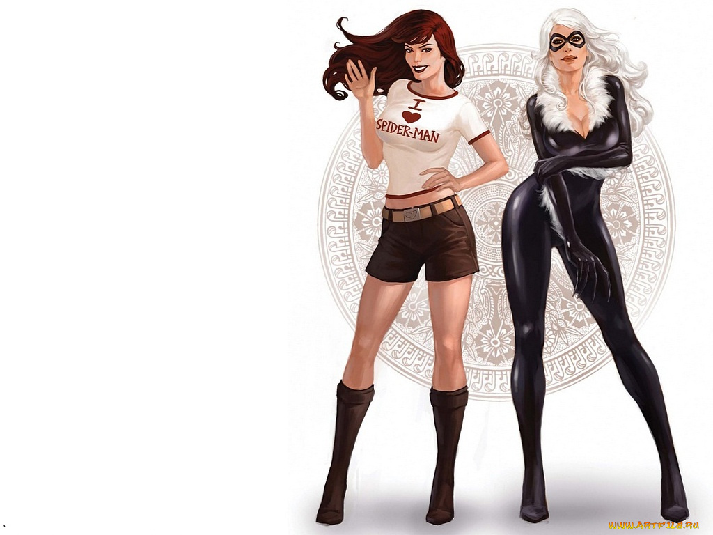 рисованные, люди