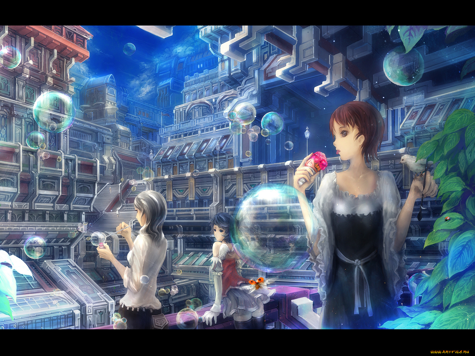 аниме, angels, demons