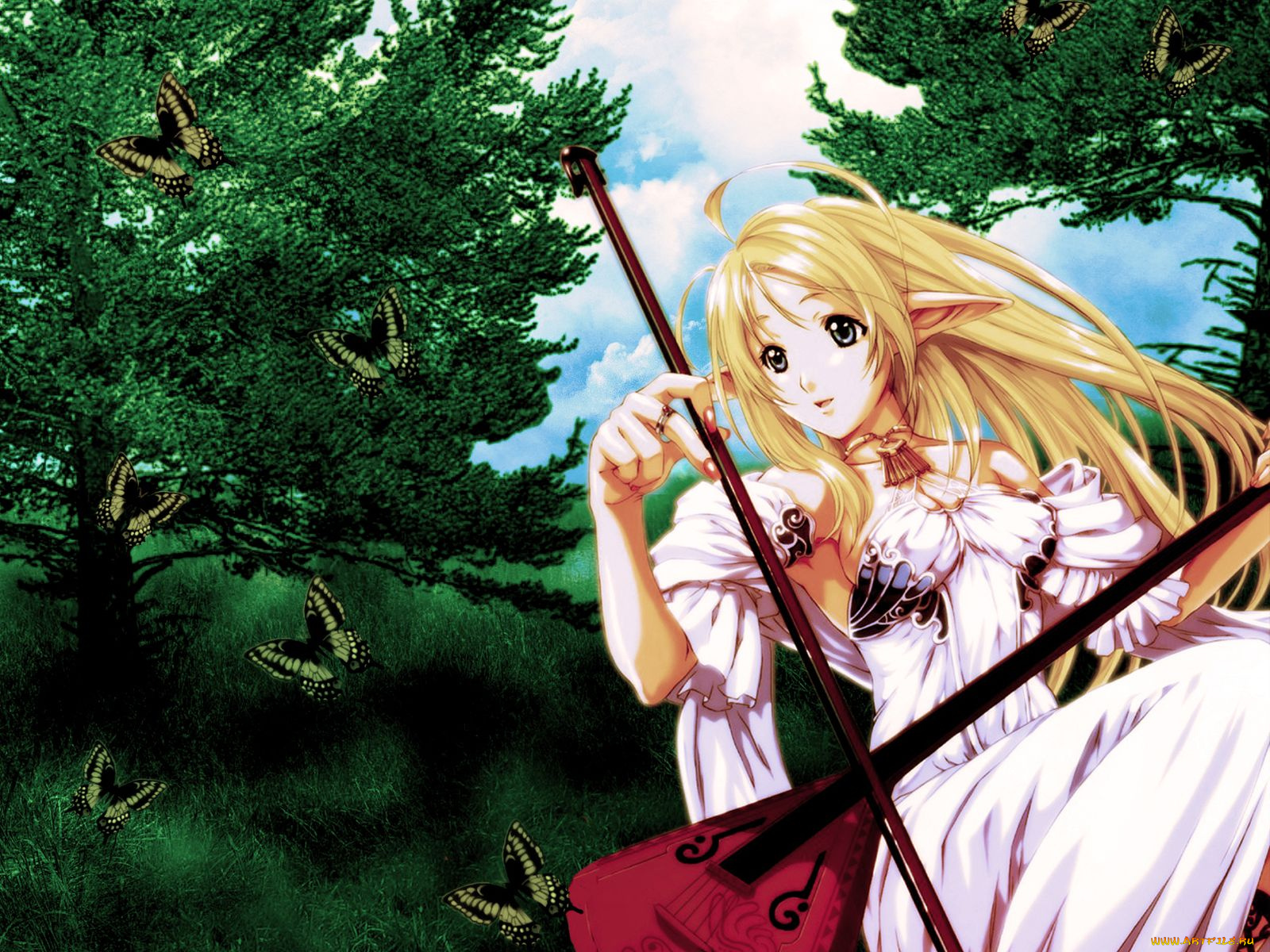 аниме, headphones, instrumental