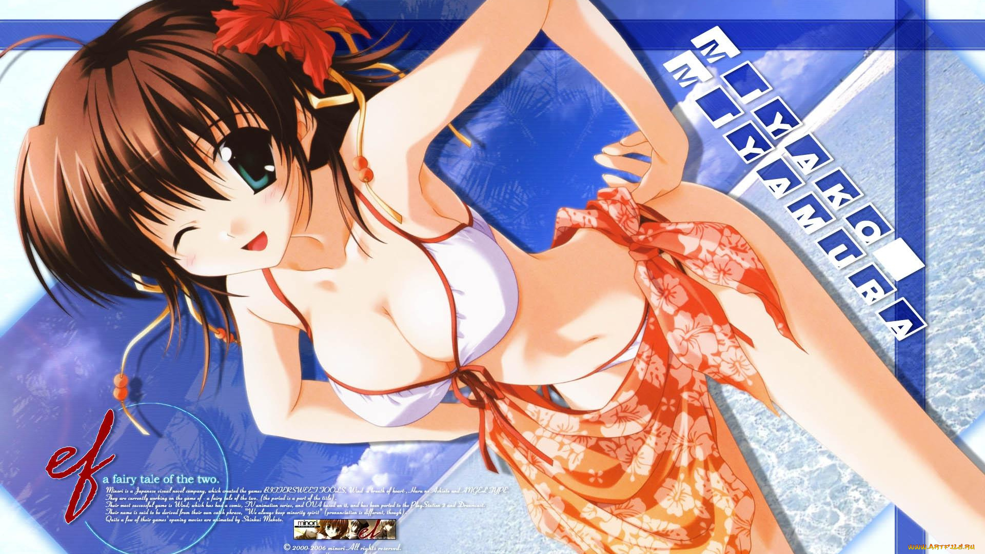 аниме, ef, tale, of, memories