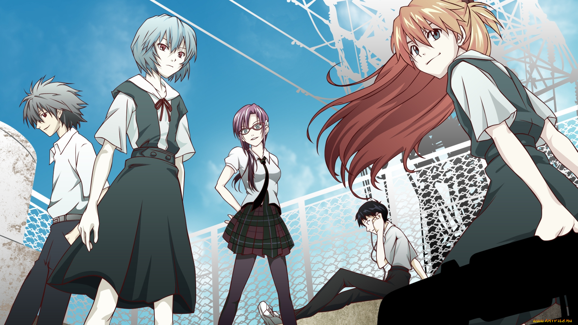 аниме, evangelion