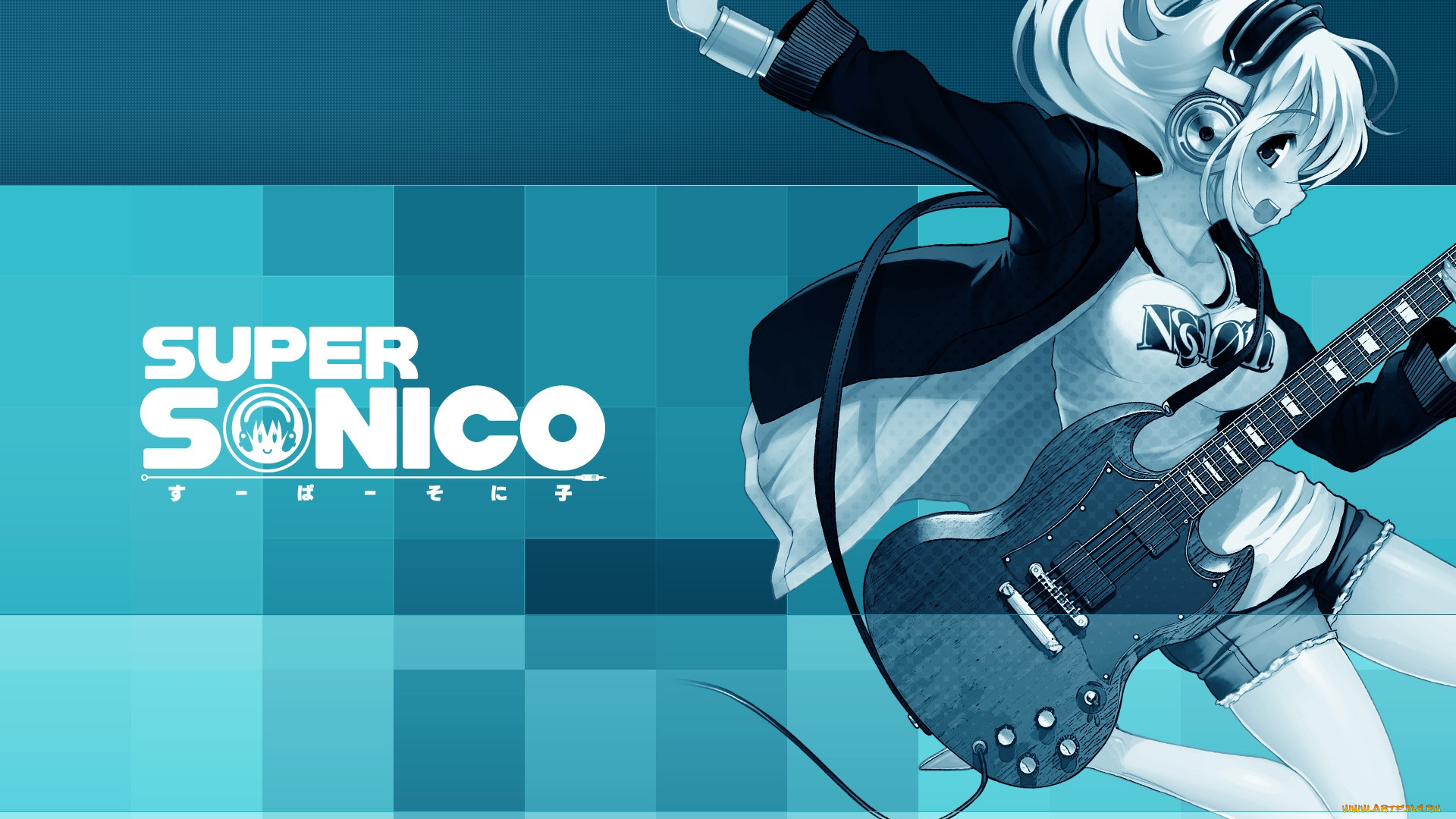 аниме, super, sonico