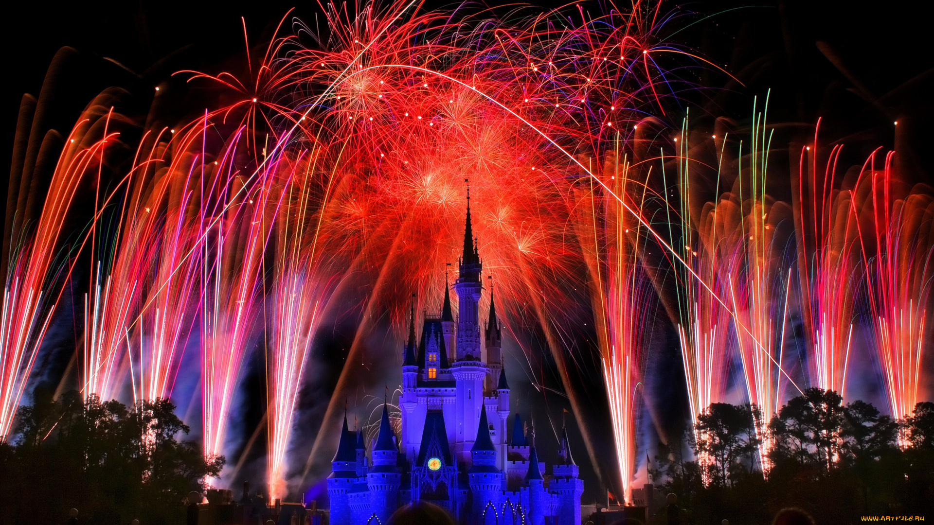 города, диснейленд