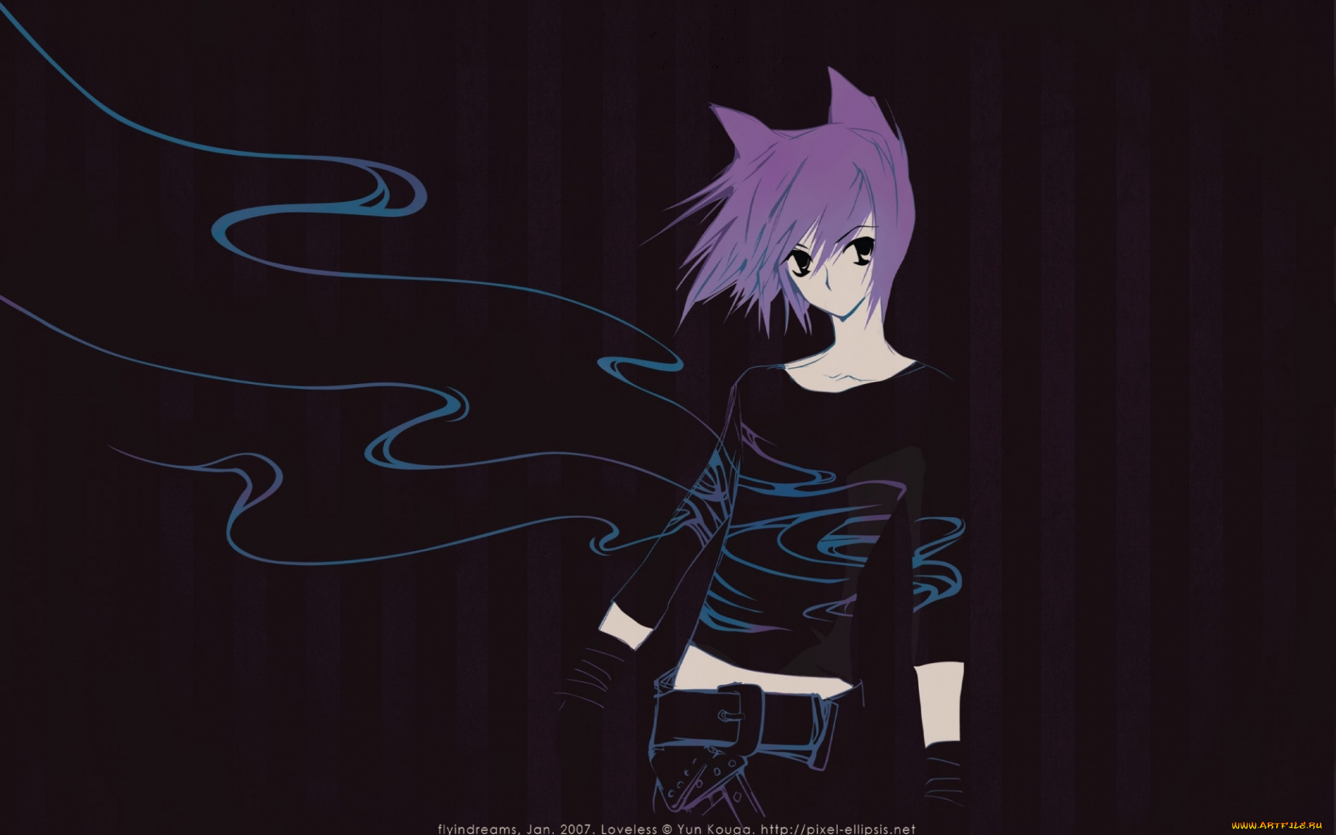 аниме, loveless