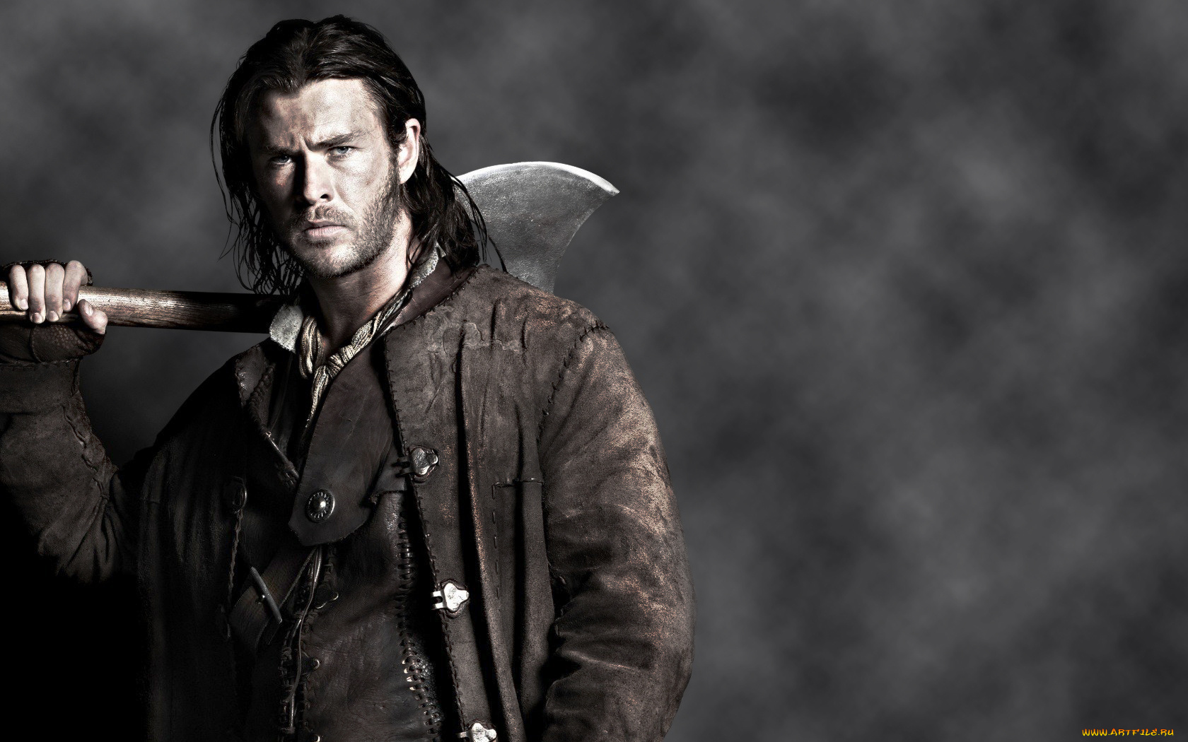 белоснежка, охотник, кино, фильмы, snow, white, and, the, huntsman, кристен, стюарт, и, крис, хемсворт, топор