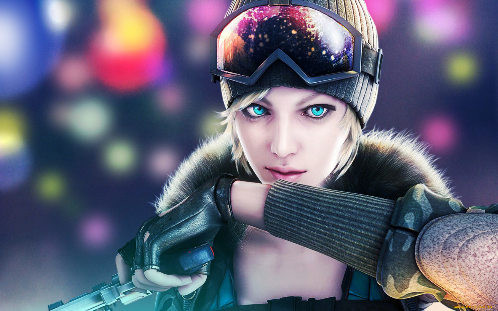 point, blank, видео, игры, девушка